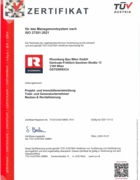 ISO 37301 Compliance Management Rhomberg Bau Wien GmbH