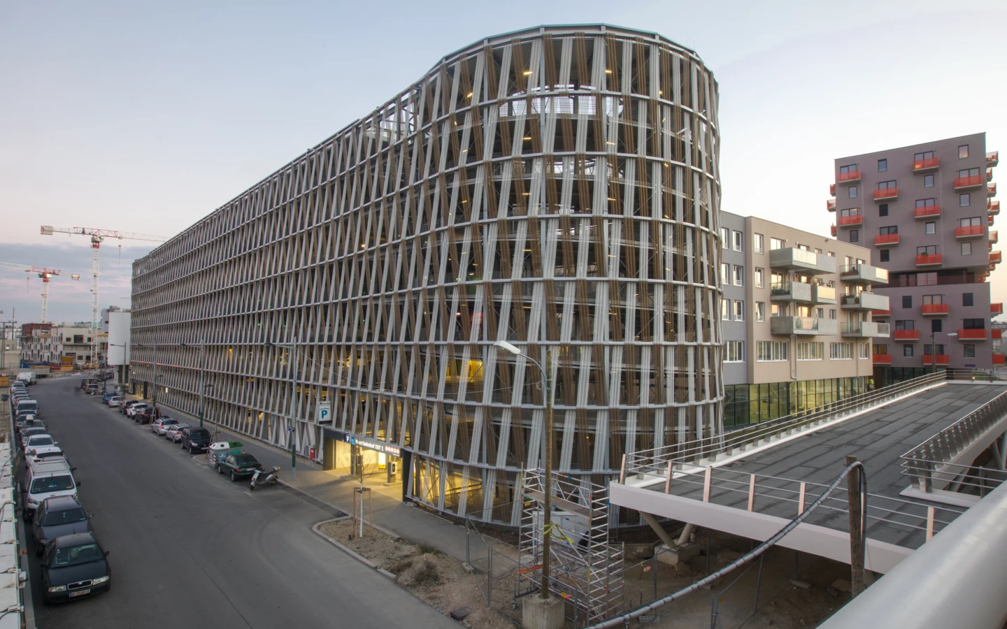 Hochgarage Wien Hauptbahnhof Hochgarage Wien Hauptbahnhof